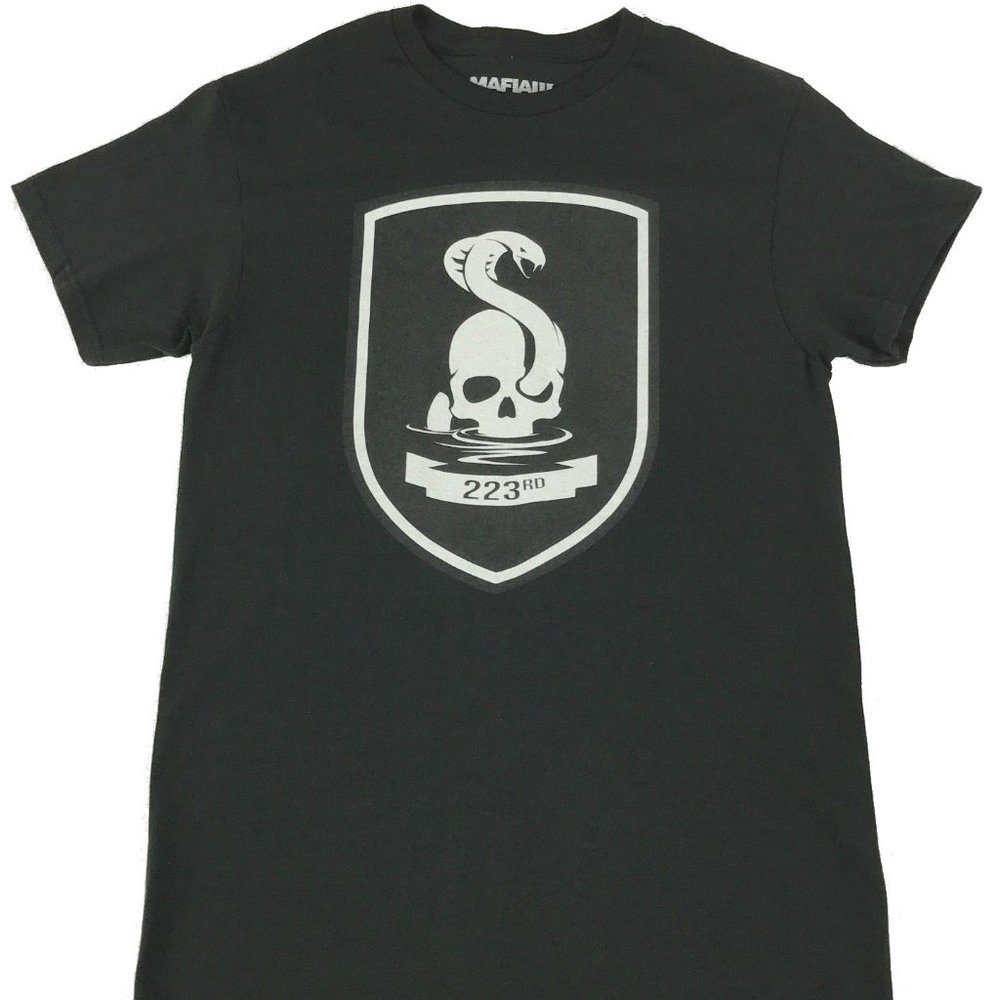 Mafia III Videogame 223rd Infantry Cobra T-Shirt